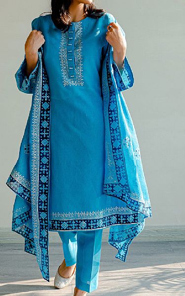 Arz Turquoise | Pakistani Pret Wear Clothing by Arz- Image 1