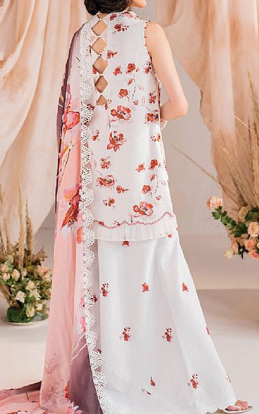 Asifa N Nabeel White Khaddar Suit | Pakistani Winter Dresses in USA- Image 2