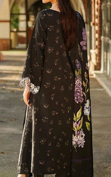 Asifa N Nabeel Black Viscose Suit | Pakistani Winter Dresses in USA- Image 2