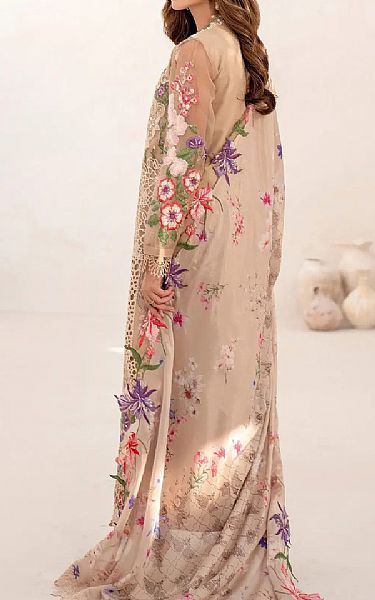 Asifa N Nabeel Tan Lawn Suit | Pakistani Lawn Dress in USA- Image 2
