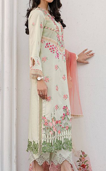 Asifa N Nabeel Moon Mist Lawn Suit | Pakistani Lawn Dress in USA- Image 2