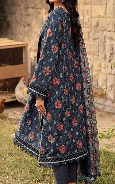 Asim Jofa Grey Lawn Suit | Pakistani Lawn Dress in USA- Image 2