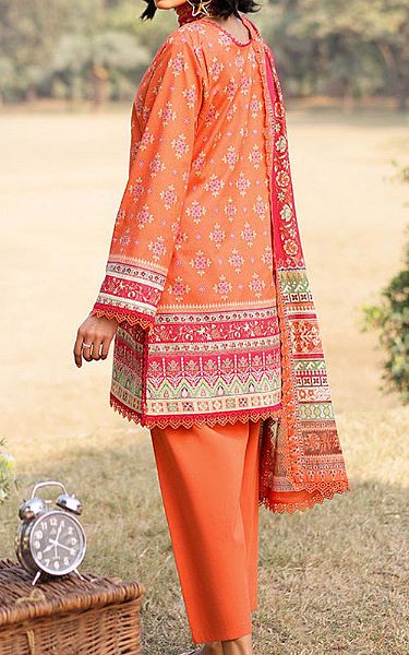 Asim Jofa Coral Lawn Suit | Pakistani Lawn Dress in USA- Image 2