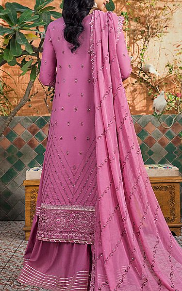 Asim Jofa Hot Pink Lawn Suit | Pakistani Lawn Dress in USA- Image 2