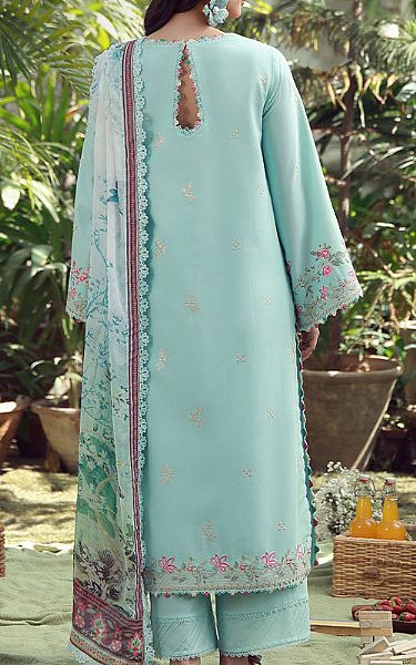 Asim Jofa Aqua Cambric Suit | Pakistani Lawn Dress in USA- Image 2