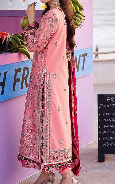 Asim Jofa Pink Lawn Suit | Pakistani Lawn Dress in USA- Image 2