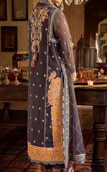 Asim Jofa Matterhorn Chiffon Suit | Pakistani Embroidered Chiffon Dresses- Image 2