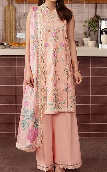 Ayzel Blush Pink Lawn Suit | Pakistani Lawn Dress in USA- Image 1