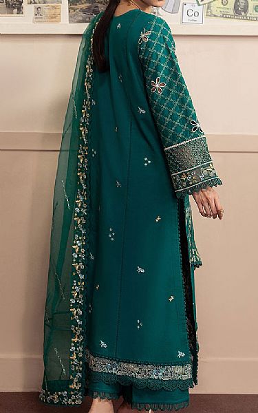 Ayzel Emerald Green Lawn Suit | Pakistani Lawn Dress in USA- Image 2