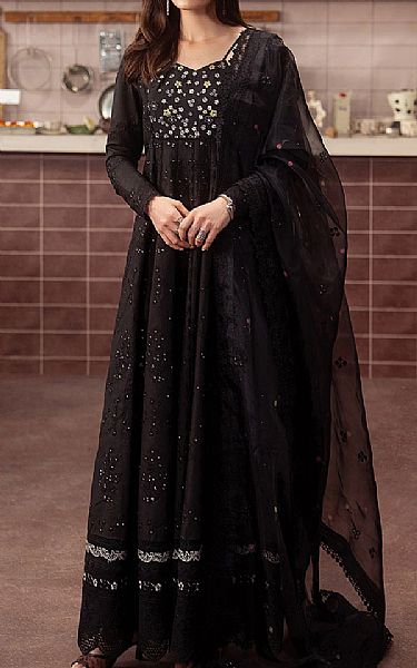 Ayzel Black Lawn Suit | Pakistani Lawn Dress in USA- Image 1
