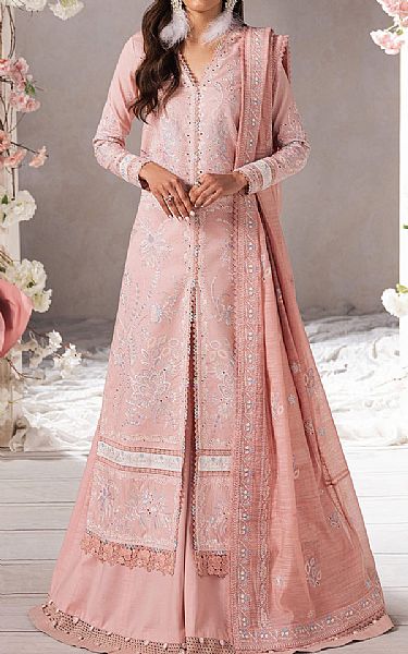 Ayzel Oriental Pink Lawn Suit | Pakistani Lawn Suits- Image 1