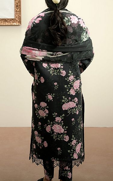 Ayzel Black Lawn Suit | Pakistani Lawn Dress in USA- Image 2