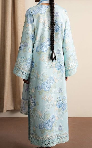 Ayzel Sky Blue Lawn Suit | Pakistani Lawn Dress in USA- Image 2