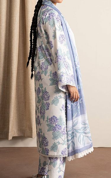 Ayzel Off White Lawn Suit | Pakistani Lawn Dress in USA- Image 2