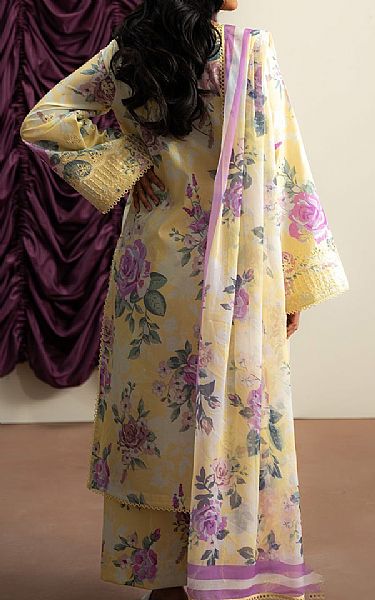 Ayzel Sand Gold Lawn Suit | Pakistani Lawn Dress in USA- Image 2