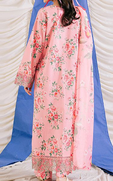 Ayzel Pink Lawn Suit | Pakistani Lawn Suits- Image 2