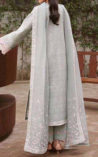 Ayzel Slate Grey Lawn Suit | Pakistani Lawn Dress in USA- Image 2