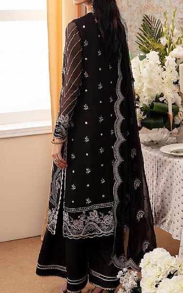 Ayzel Black Chiffon Suit | Pakistani Embroidered Chiffon Dresses USA- Image 2