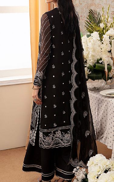 Ayzel Black Chiffon Suit | Pakistani Embroidered Chiffon Dresses- Image 2