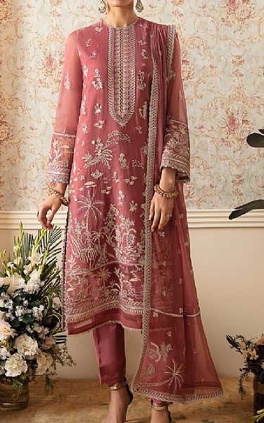 Ayzel Rose Vale Chiffon Suit | Pakistani Embroidered Chiffon Dresses USA- Image 1