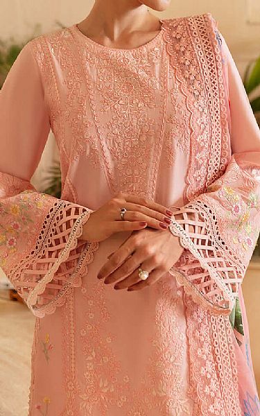 Azure Peach Cotton Suit | Pakistani Winter Dresses in USA- Image 2