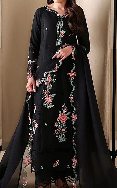 Azure Black Lawn Suit | Pakistani Lawn Dress in USA- Image 1