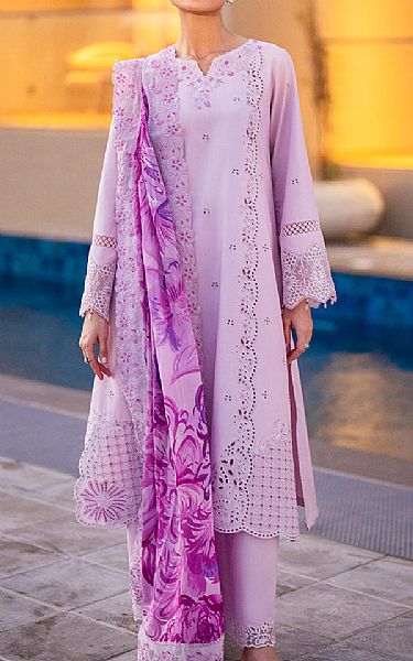 Azure Lilac Lawn Suit | Pakistani Lawn Dress in USA- Image 1