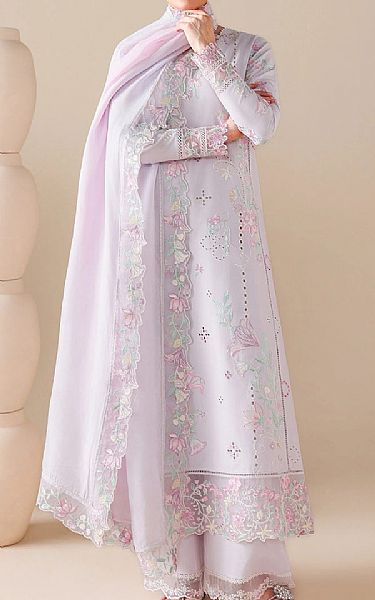 Azure Lavender Lawn Suit | Pakistani Lawn Dress in USA- Image 2