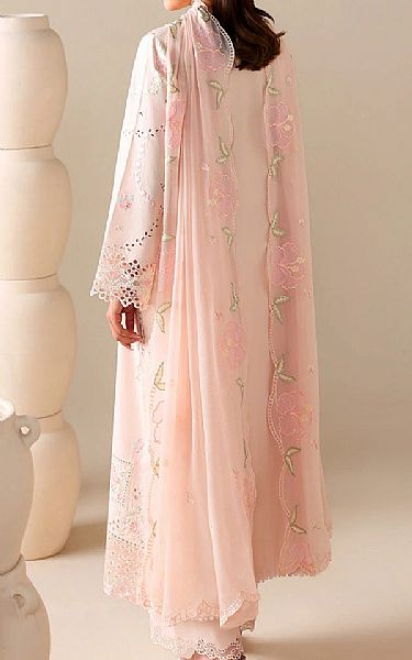 Azure Pale Pink Lawn Suit | Pakistani Lawn Dress in USA- Image 2