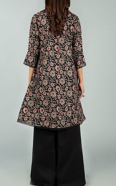 Bareeze Black Cotton Suit | Pakistani Dresses in USA- Image 2