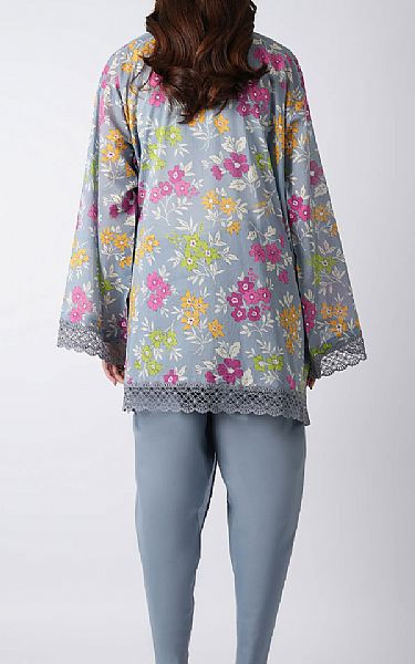 Bareeze Grey Lawn Suit | Pakistani Lawn Dress in USA- Image 2