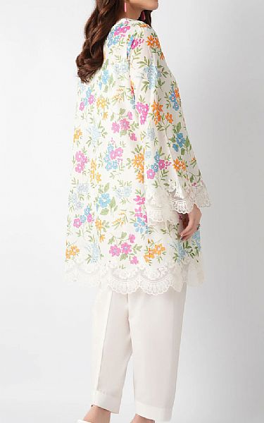 Bareeze Off-white Lawn Suit | Pakistani Lawn Dress in USA- Image 2
