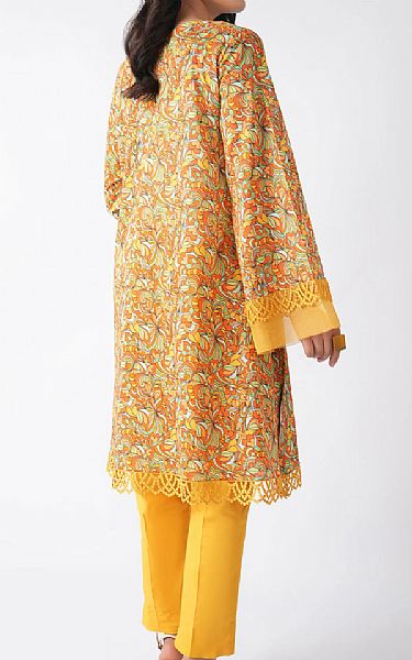 Bareeze Yellow Lawn Suit | Pakistani Lawn Dress in USA- Image 2