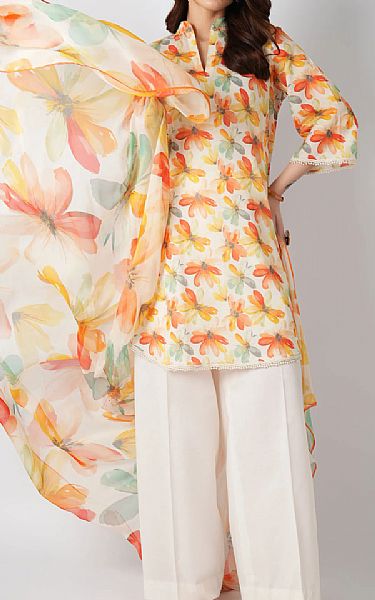Bareeze Multicolor Lawn Suit | Pakistani Lawn Dress in USA- Image 1