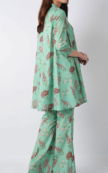Bareeze Mint Green Lawn Suit | Pakistani Lawn Dress in USA- Image 2
