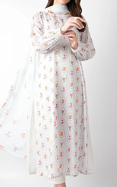 Bareeze Sky Blue Lawn Suit | Pakistani Lawn Dress in USA- Image 1