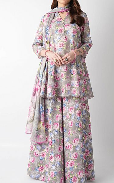 Bareeze Multicolor Lawn Suit | Pakistani Lawn Dress in USA- Image 1