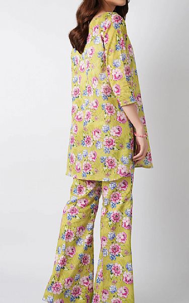 Bareeze Lime Green Lawn Suit | Pakistani Lawn Dress in USA- Image 2