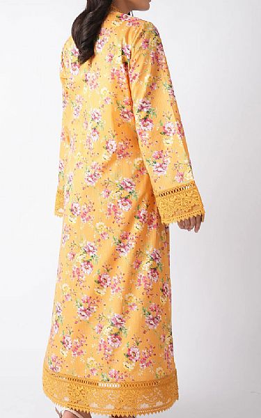 Bareeze Mustard Lawn Suit | Pakistani Lawn Dress in USA- Image 2
