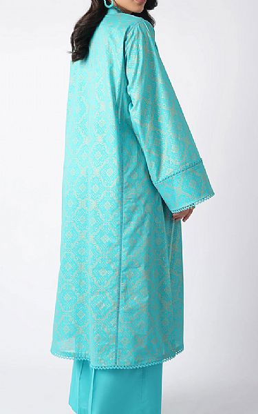 Bareeze Turquoise Lawn Suit | Pakistani Lawn Dress in USA- Image 2