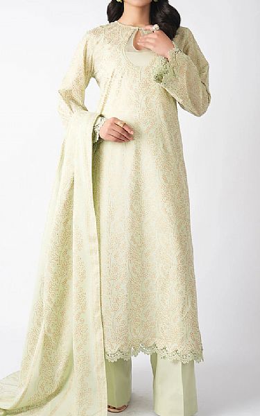 Bareeze Light Green Lawn Suit | Pakistani Lawn Dress in USA- Image 1
