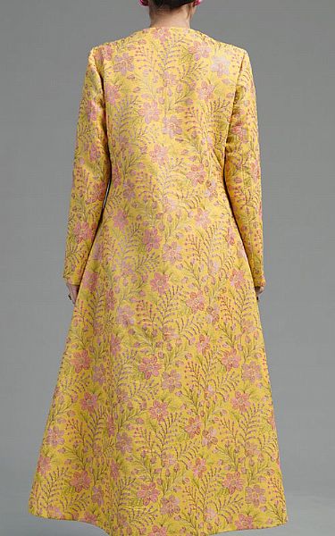 Bareeze Sand Gold Karandi Suit | Pakistani Winter Dresses- Image 2