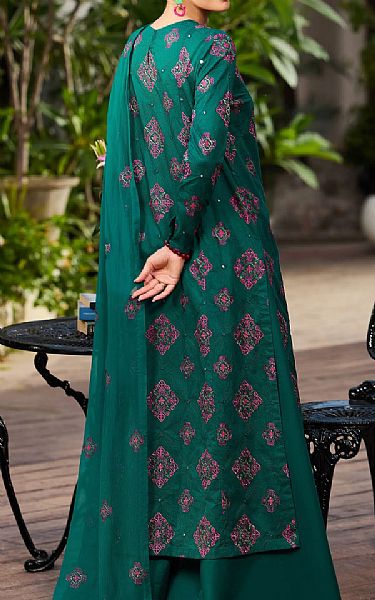 Bareeze Teal Green Lawn Suit | Pakistani Lawn Dress in USA- Image 2