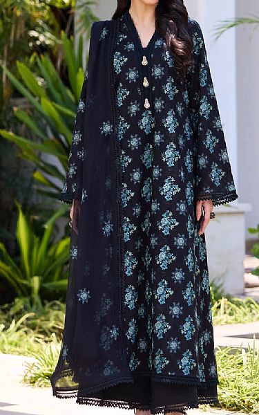 Bareeze Turquoise/Blue Lawn Suit | Pakistani Lawn Dress in USA- Image 1