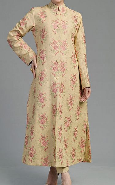 Bareeze Tan Karandi Suit | Pakistani Winter Dresses- Image 1