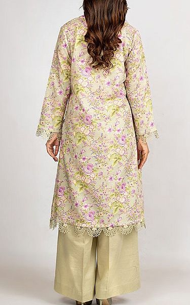 Bareeze Cream Khaddar Suit | Pakistani Winter Dresses- Image 2