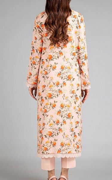 Bareeze Peach Karandi Suit | Pakistani Winter Dresses- Image 2
