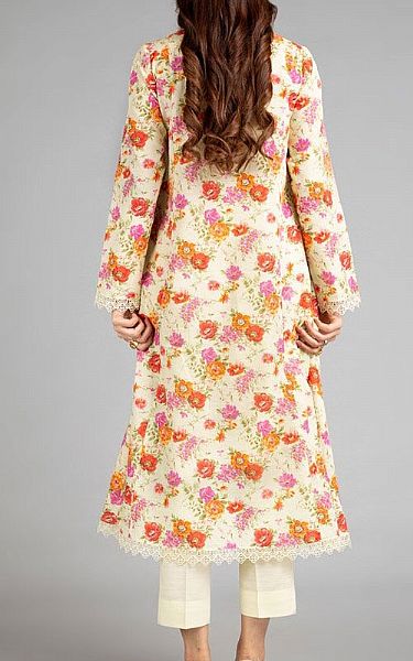 Bareeze Cream Khaddar Suit | Pakistani Winter Dresses- Image 2