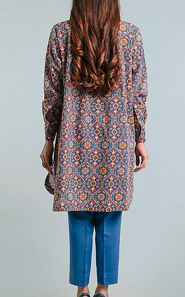 Bareeze Turquoise Khaddar Suit | Pakistani Winter Dresses- Image 2