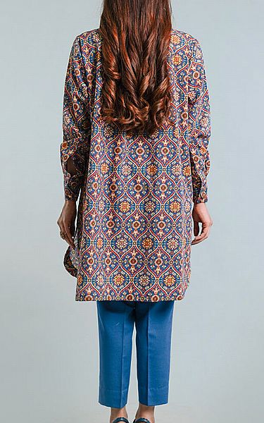 Bareeze Turquoise Khaddar Suit | Pakistani Winter Dresses in USA- Image 2